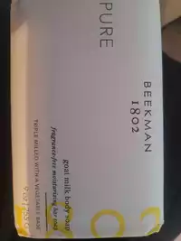 BEEKMAN 1802 - Pure - Goat milk body soap