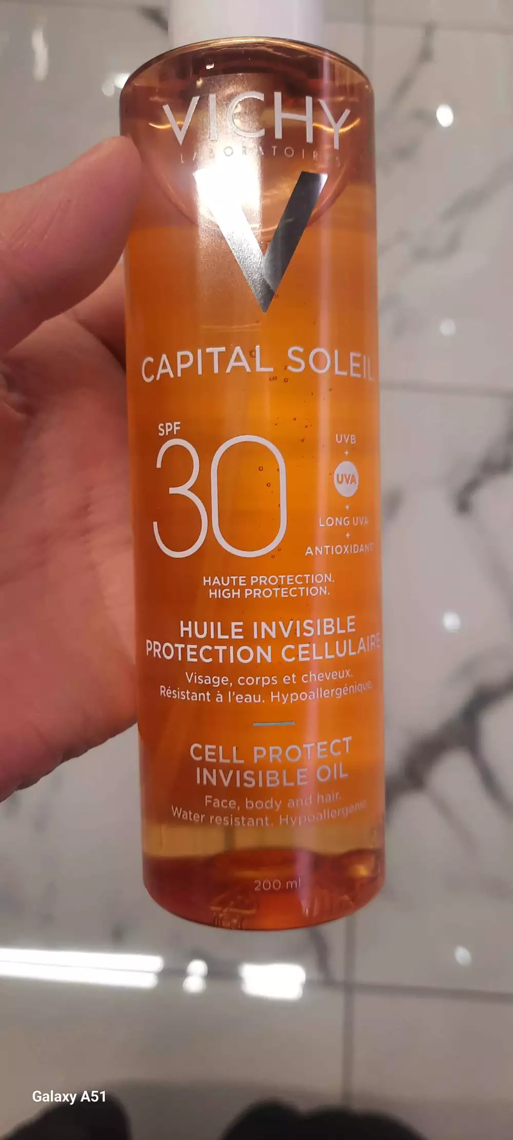 VICHY - Huile invisible protection cellulaire SPF 30