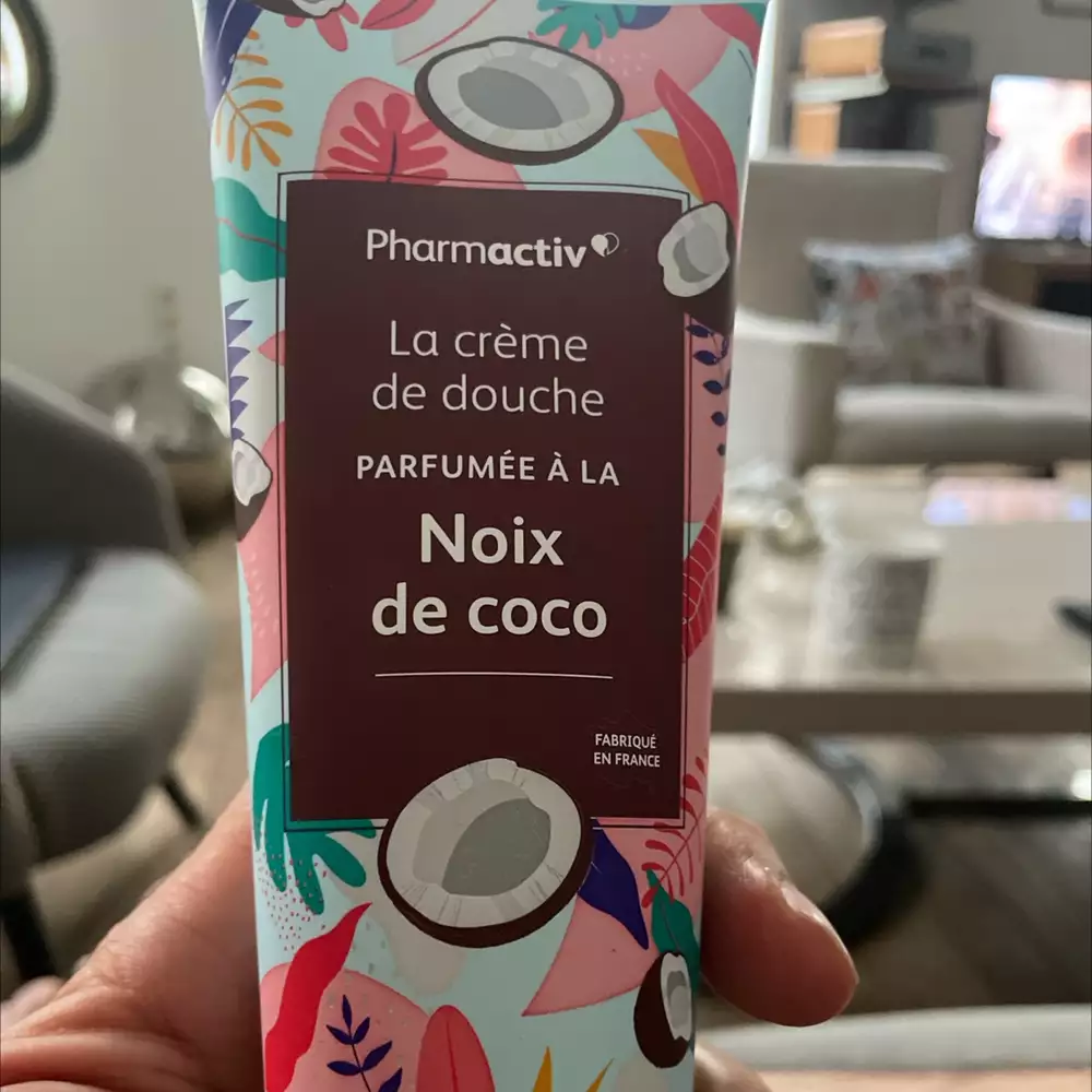 PHARMACTIV - La crème de douche parfumée à la noix de coco