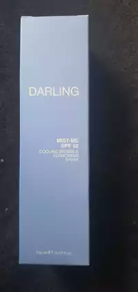 DARLING - Mist-me spf50 - Cooling invisible sunscreen spray