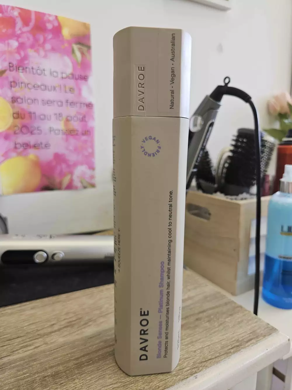 DAVROE - Blonde senses - Platinium shampoo