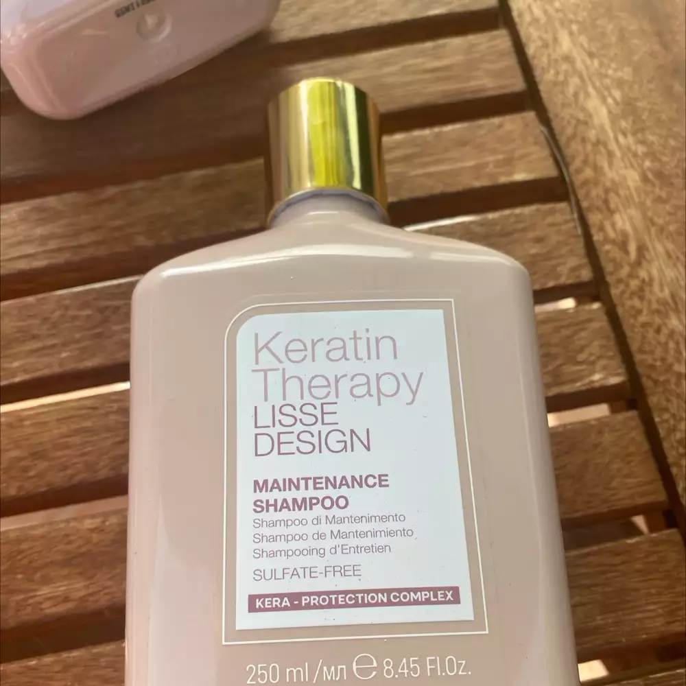 ALFAPARAF - Kératin therapy lisse design - Maintenance shampoo