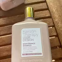 ALFAPARAF - Kératin therapy lisse design - Maintenance shampoo