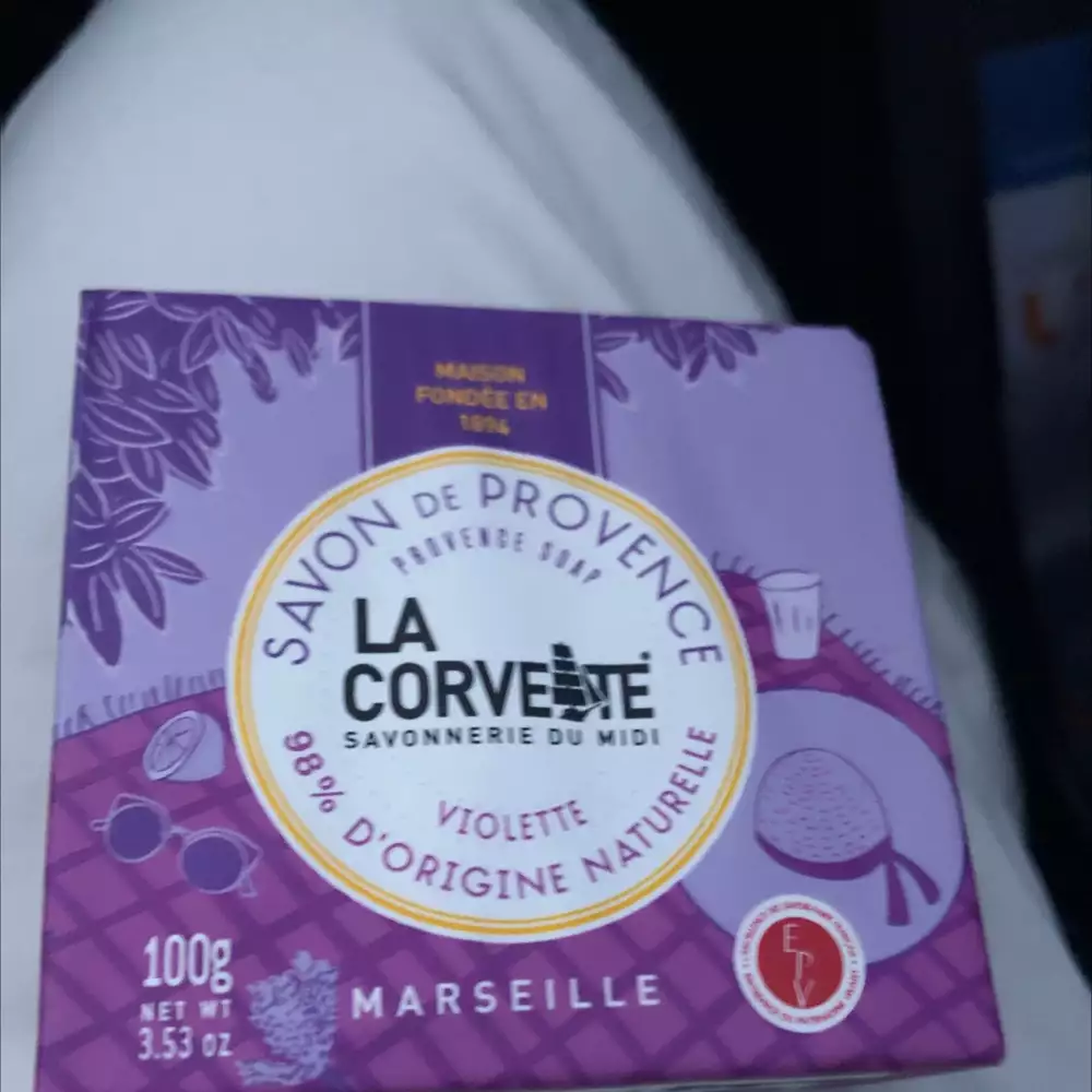 LA CORVETTE - Savon de Provence parfumé à la violette