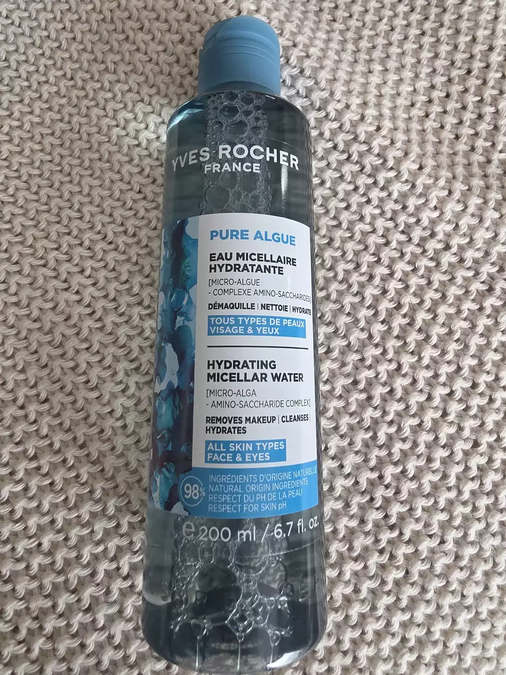 YVES ROCHER - Pure algue - Eau micellaire hydratante  visage & yeux
