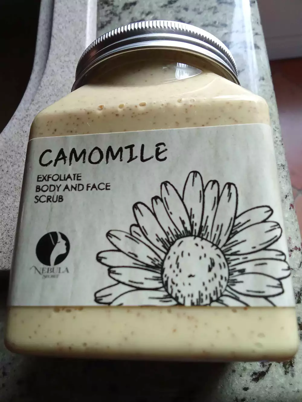 NEBULA SECRET - Camomile - Exfoliate body and face scrub