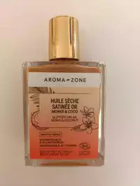 AROMA-ZONE - Huile sèche satinée or