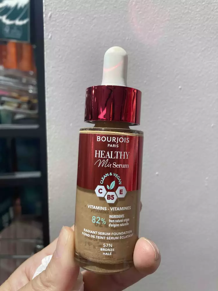 BOURJOIS - Healthy mix serum - Fond de teint 57N bronze halé