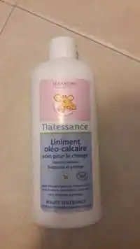 NATESSANCE - Liniment oléo-calcaire - Soin pour le change