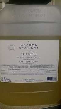 CHARME D'ORIENT - Thé Noir - Huile de massage parfumée