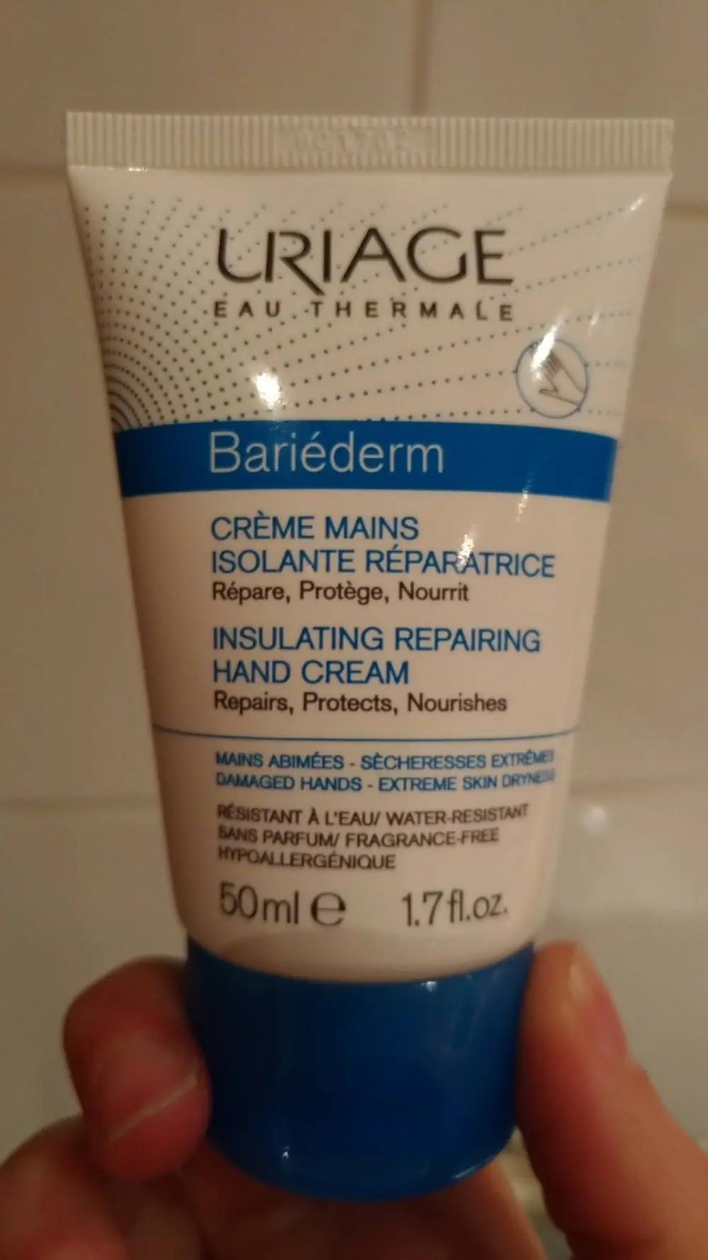 URIAGE - Bariéderm - Crème mains isolante réparatrice