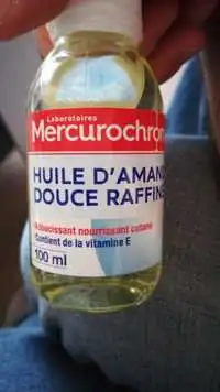 MERCUROCHROME - Huile d'amande douce raffinée