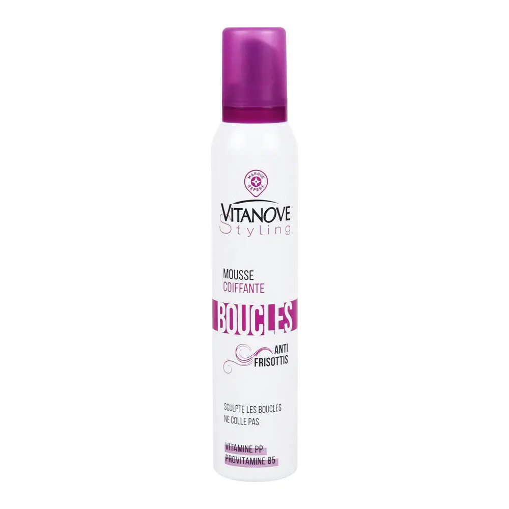 MARQUE REPÈRE - Mousse coiffante effet boucles - 200 ml