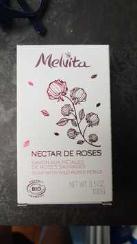 MELVITA - Nectar de roses - Savon aux pétales de roses sauvages