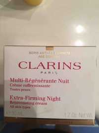 CLARINS - Multi-régénérante nuit - Crème raffermissante