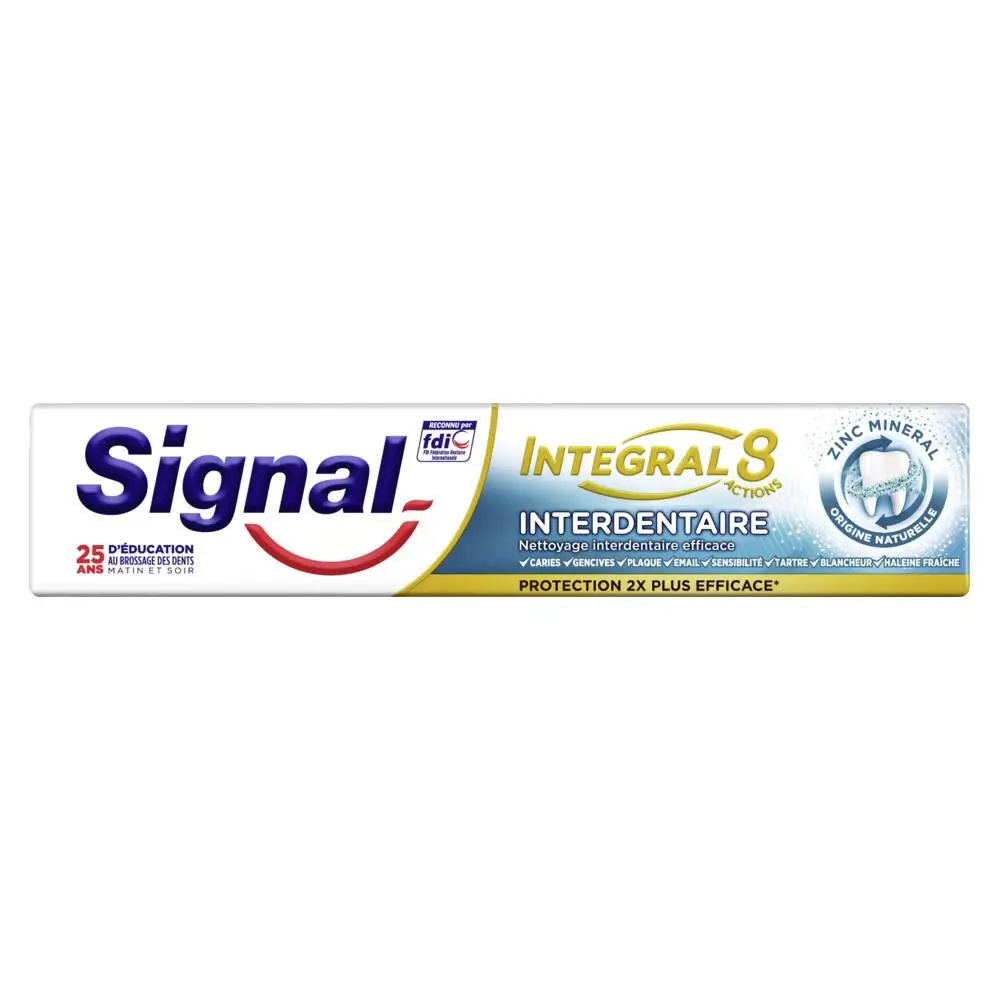 SIGNAL - SIGNAL Dentifrice Antibactérien Interdentaire Integral 8 75ml