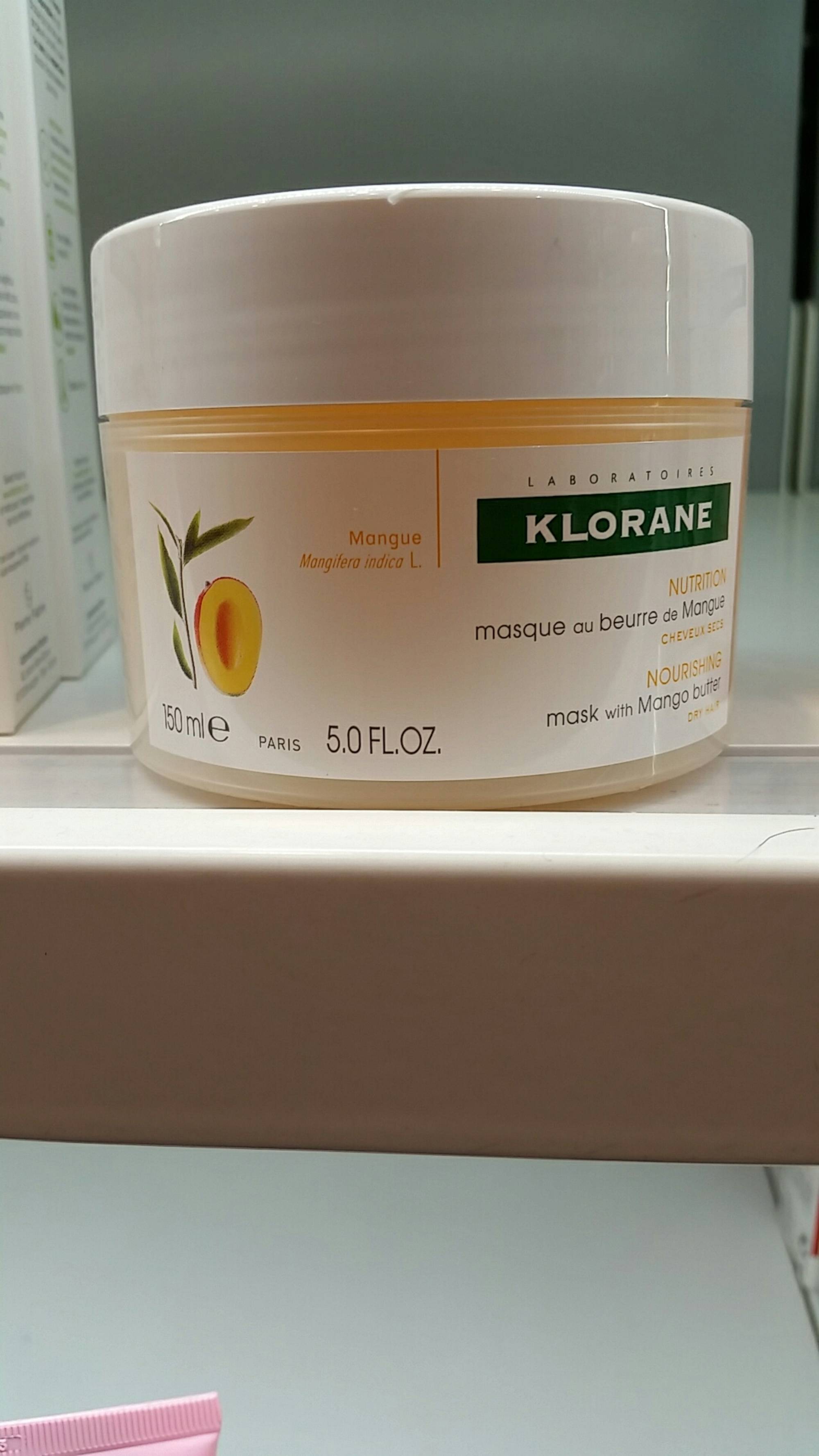 KLORANE - Masque au beurre de mangue