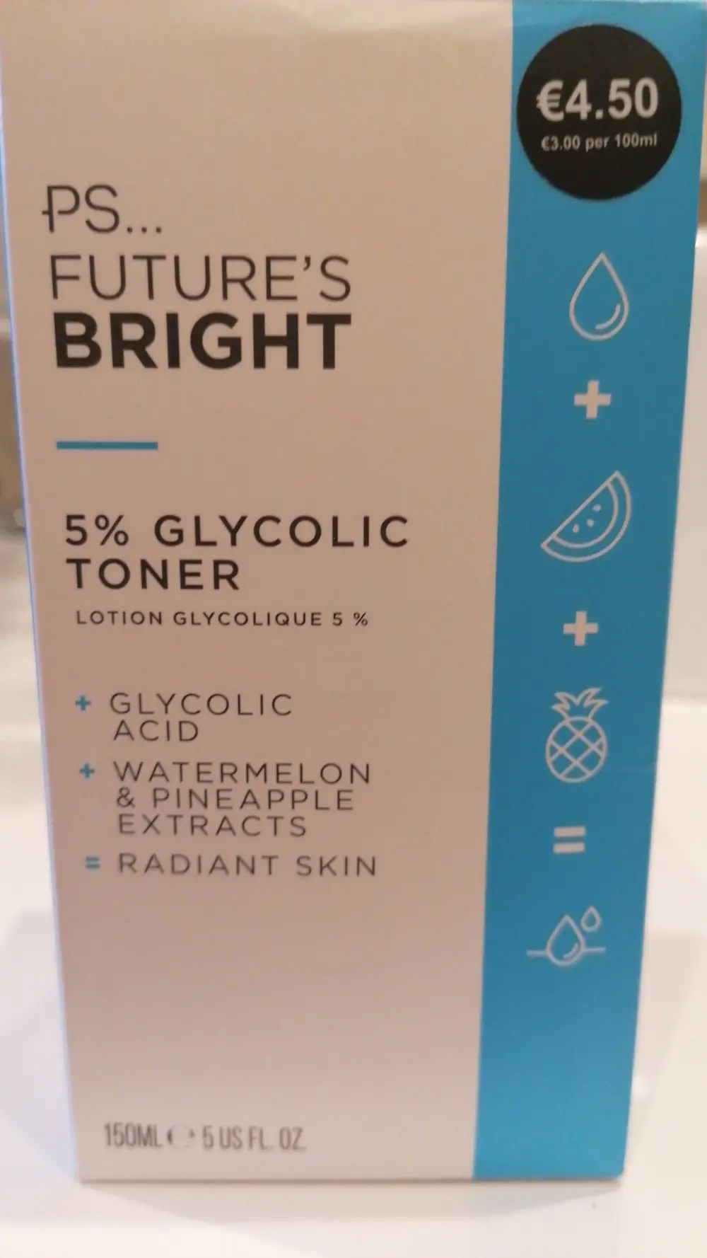 PRIMARK - Future's Bright - Lotion glycolique 5%