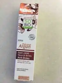 SO'BIO ÉTIC - Précieux argan - Soin ciblé yeux & lèvres