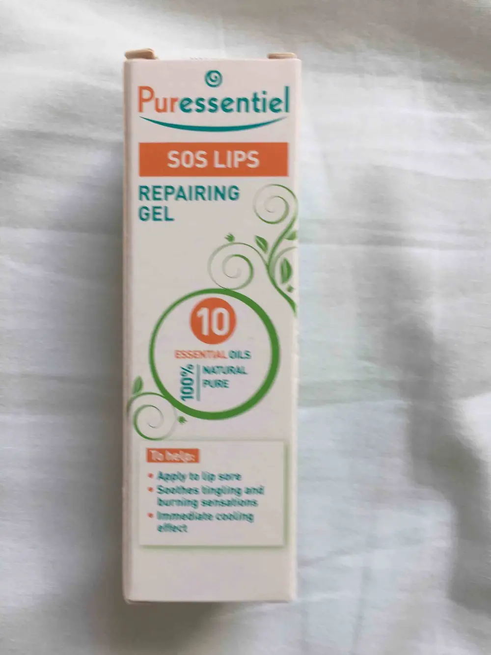 PURESSENTIEL - Sos labial - Gel réparateur - 100% huiles essentielles