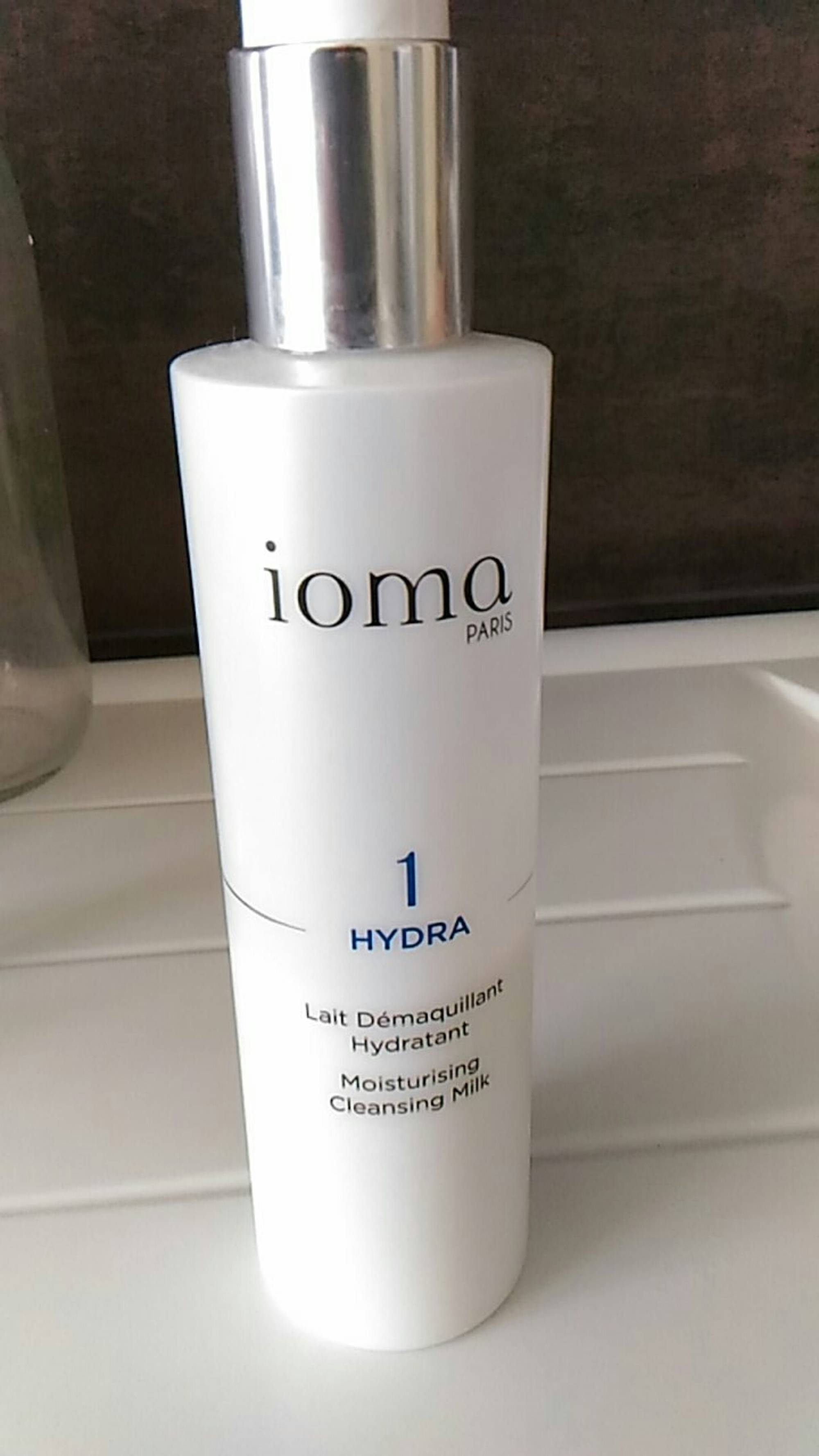 IOMA - 1 Hydra - Lait démaquillant hydratant