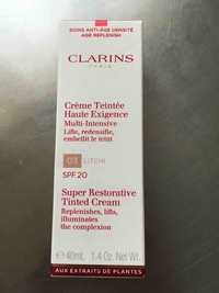 CLARINS - Soins anti-âge densité - Crème teintée haute exigence 03 SPF 20 