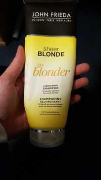 JOHN FRIEDA - Sheer blonde go blonder - Shampooing éclaircissant 