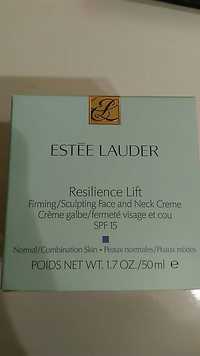 ESTEE LAUDER - Resilience lift - Crème galbe/fermeté visage et cou SPF 15