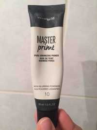 MAYBELLINE - Master prime - Base de teint minimise pores