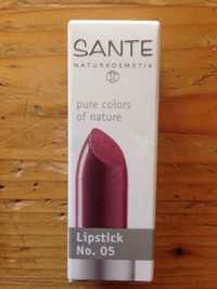 SANTE NATURKOSMETIK - Pure colors of nature - Lipstick No. 05