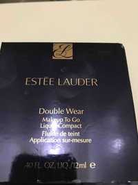 ESTEE LAUDER - Double wear - Fluide de teint application sur-mesure 