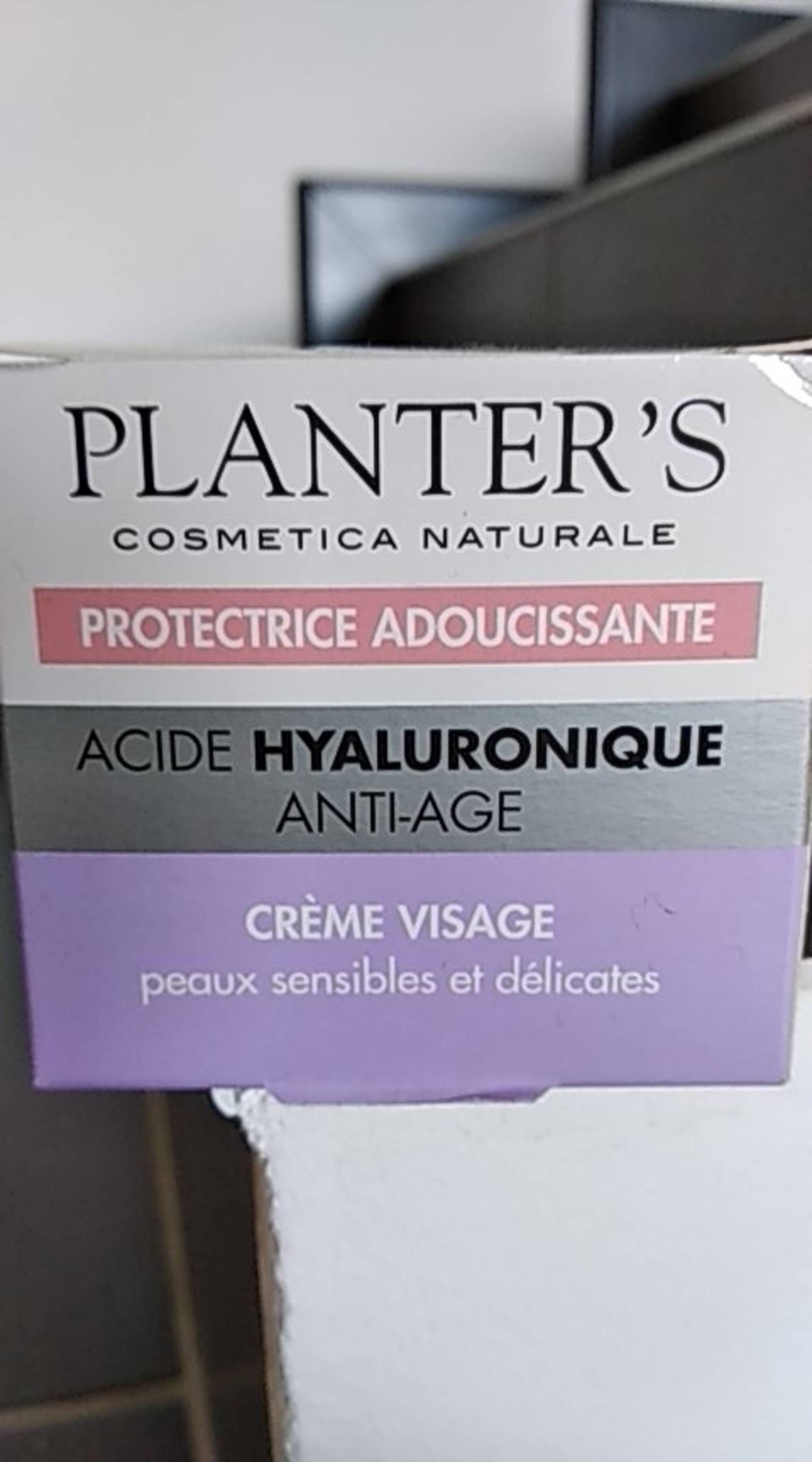 PLANTER'S - Acide hyaluronique - Crème visage anti-âge