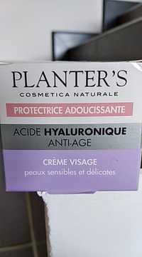 PLANTER'S - Acide hyaluronique - Crème visage anti-âge