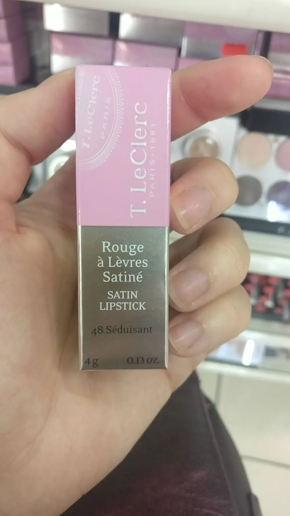 T.LECLERC - Rouge à lèvres satiné 48 séduisant