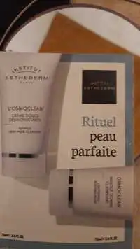 INSTITUT ESTHÉDERM PARIS - L'Osmoclean - Crème douce désincrustante, masque gomme clarifiant