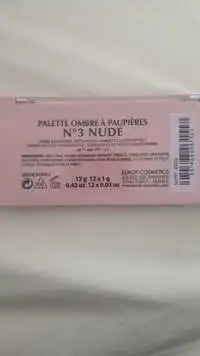 NS - Palette ombre à paupières N° 3 nude