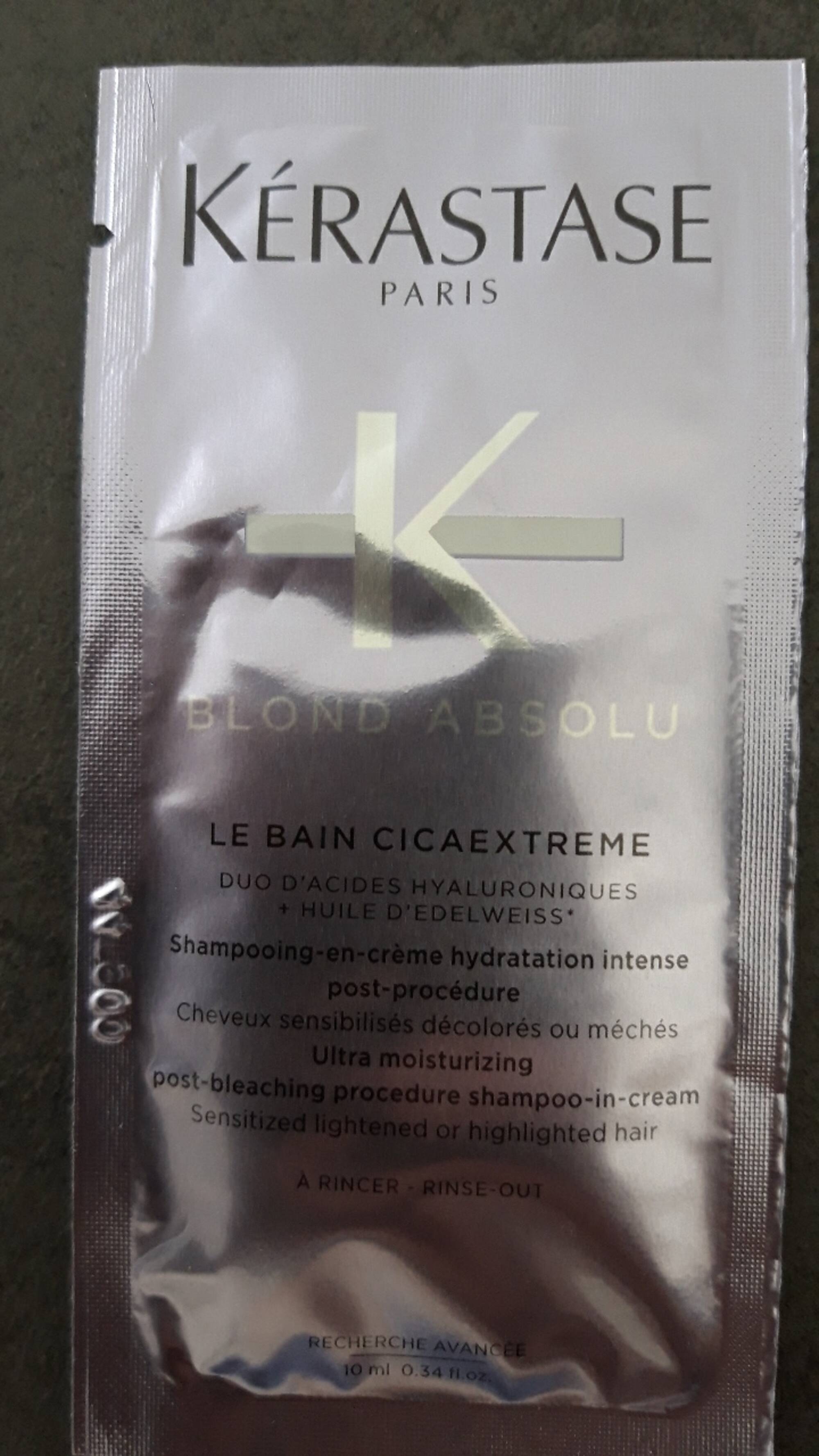 KÉRASTASE - Blond absolu - Le bain cicaextrême