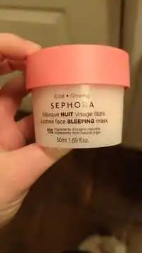 SEPHORA - Masque nuit visage litchi