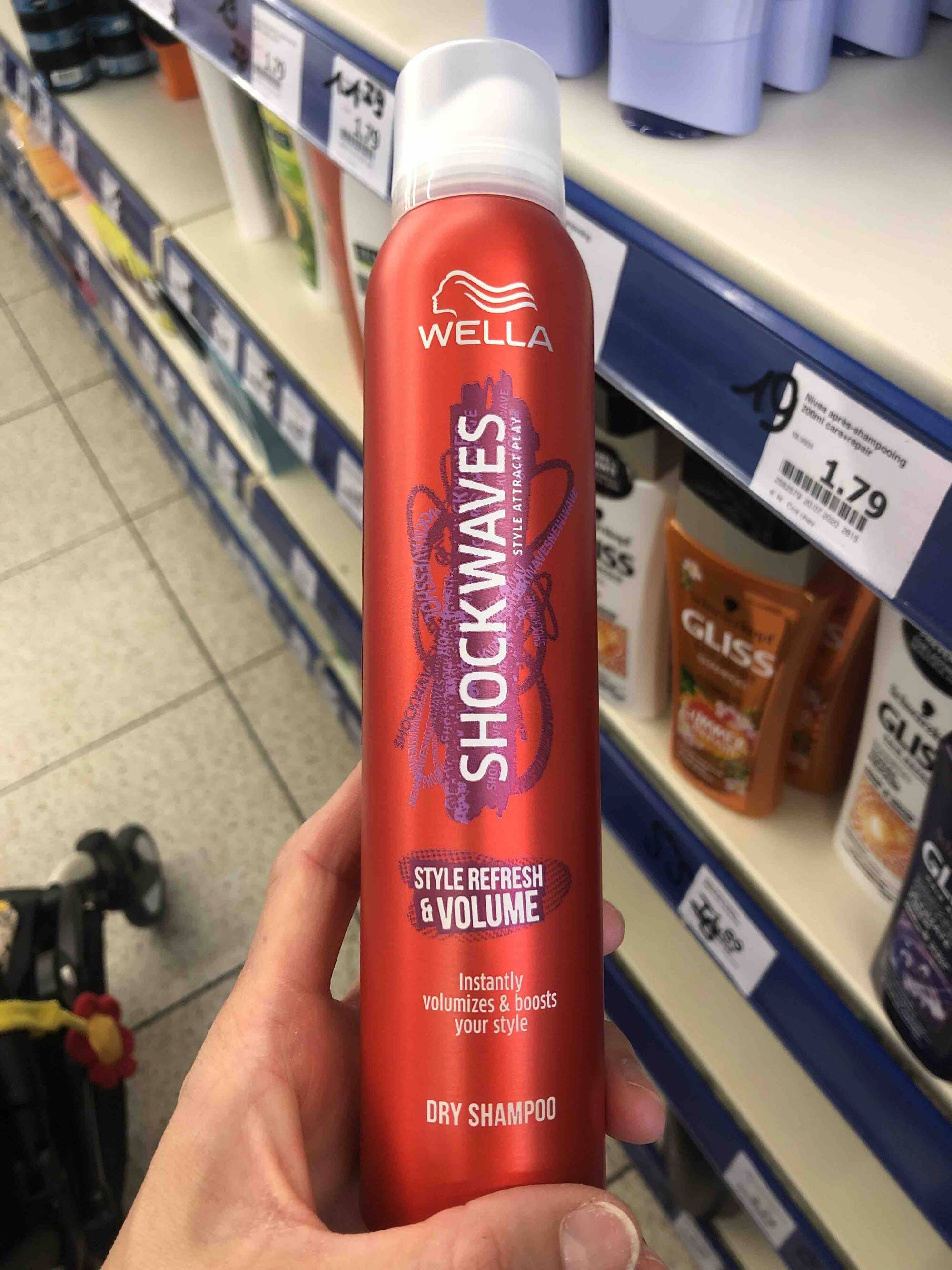 WELLA - Shockwaves style refresh & volume - Dry shampoo