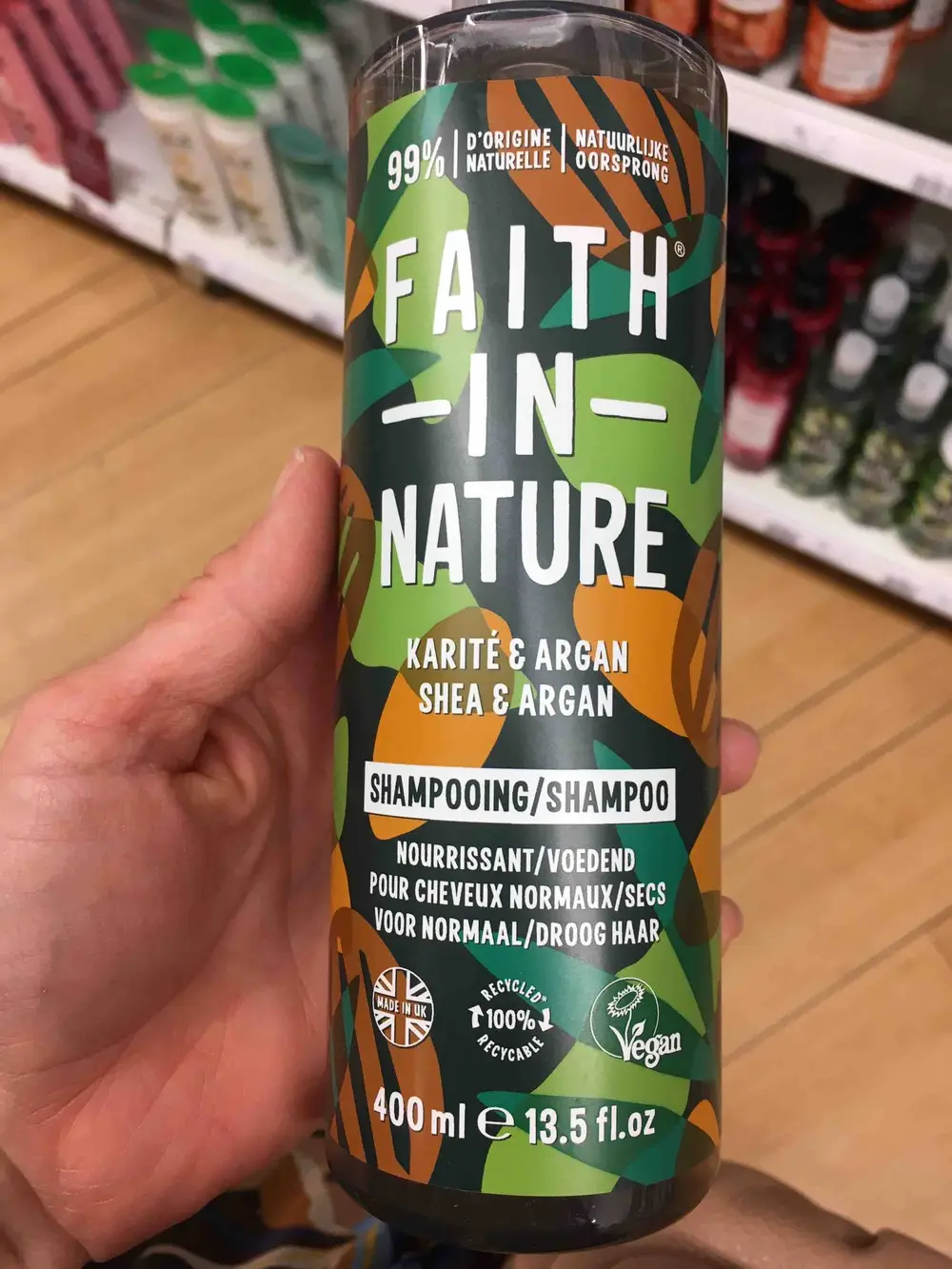 FAITH IN NATURE - Karité & argan - Shampooing