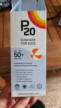 P20 COSMETICS - Suncare for kids SPF 50+ very high