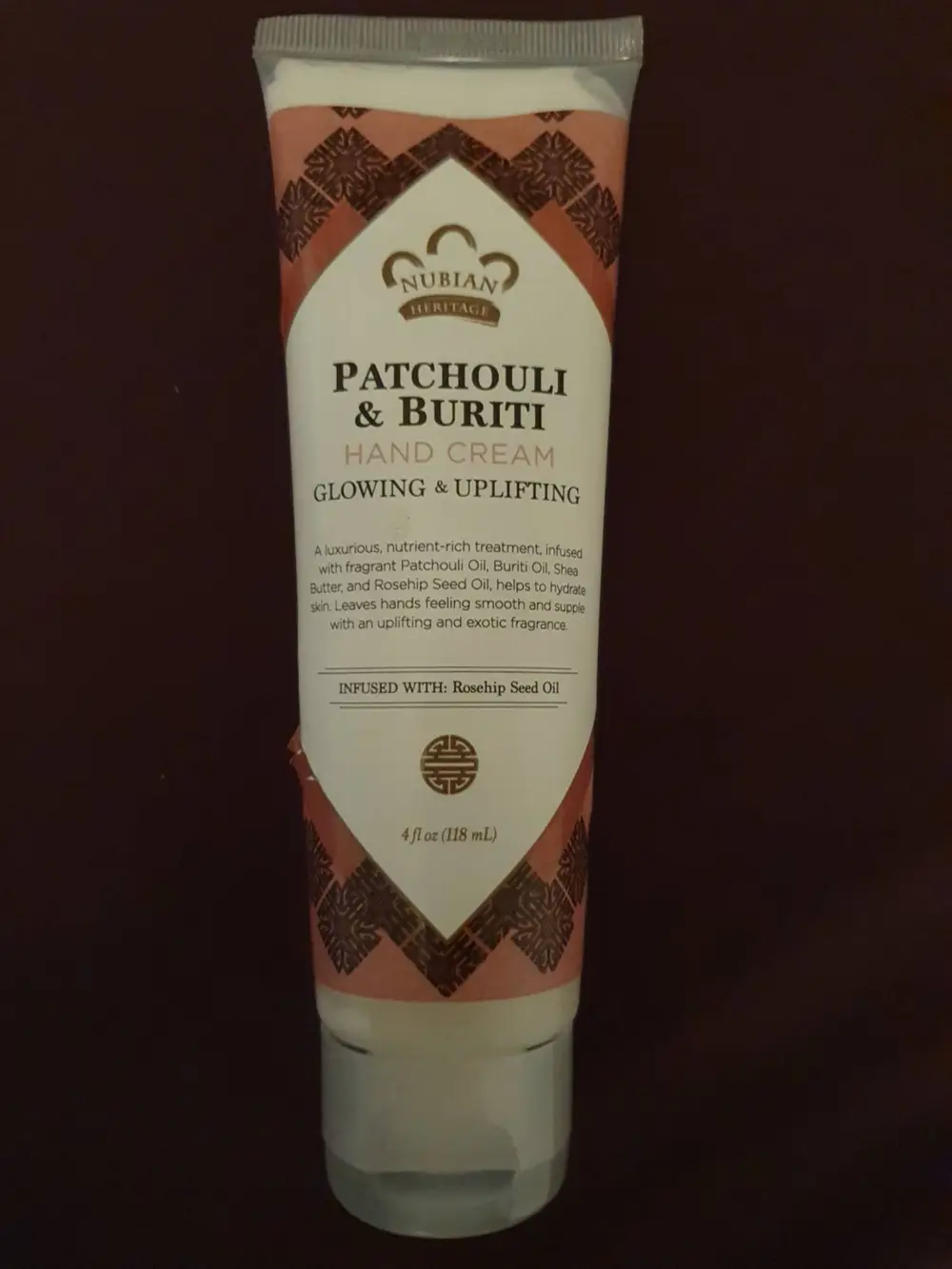 NUBIAN HERITAGE - Patchouli & buriti - Hand cream