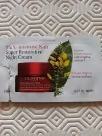 CLARINS - Crème muti-intensive nuit 