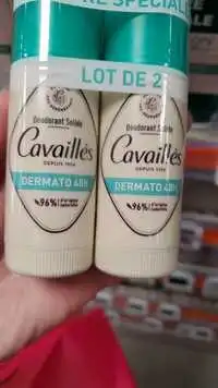 CAVAILLES - Déodorant solide dermato 48h