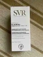 SVR - Ampoule clairial - Concentrado antimanchas