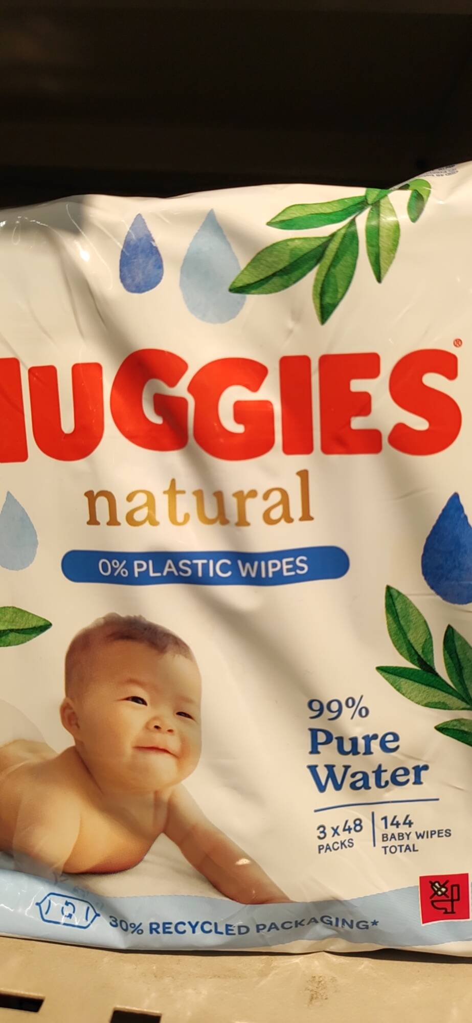 HUGGIES - Natural - Baby wipes total