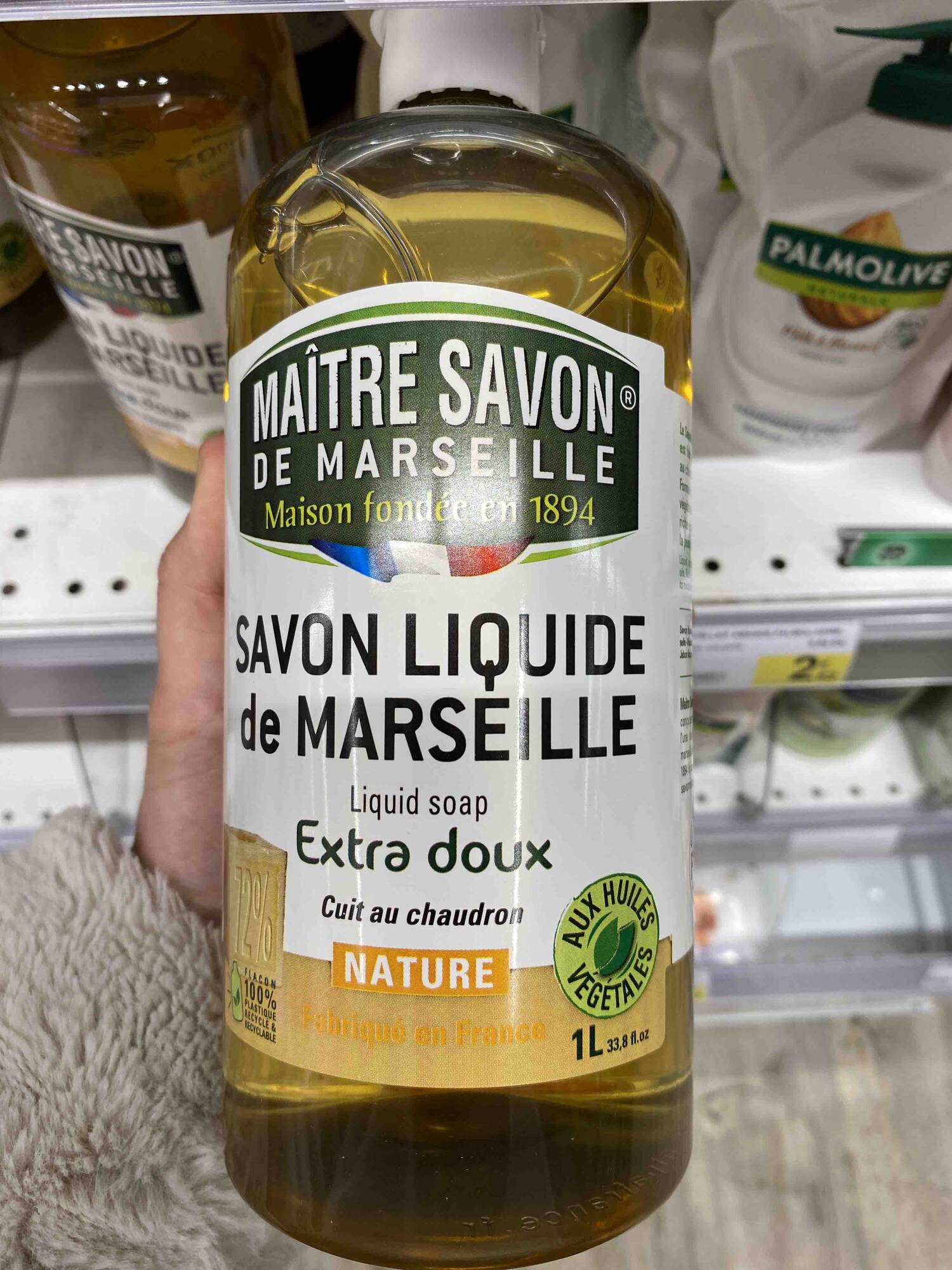 MAÎTRE SAVON DE MARSEILLE - Extra doux - Savon liquide de Marseille