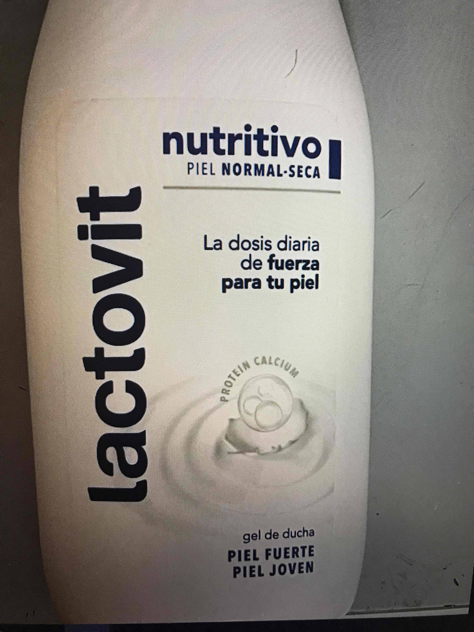LACTOVIT - Nutritivo gel de ducha