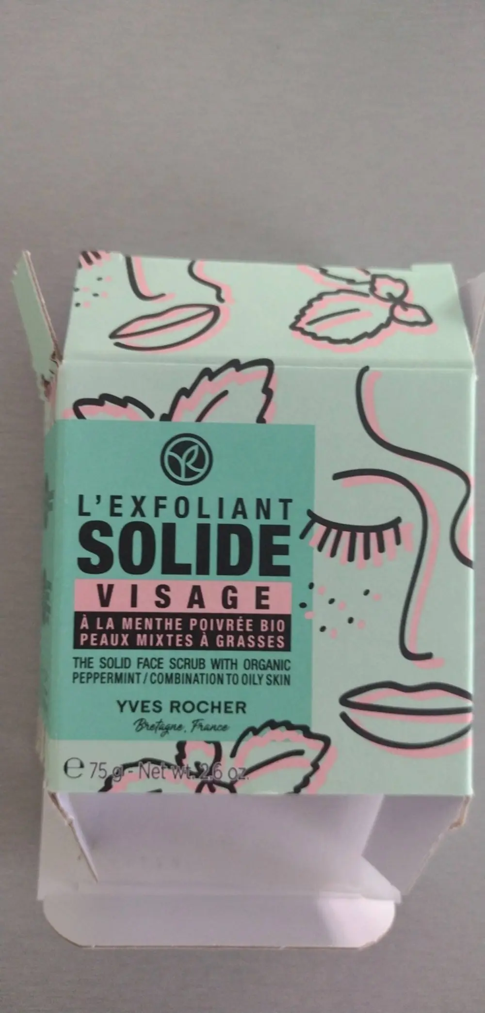 YVES ROCHER - L'exfoliant solide visage 