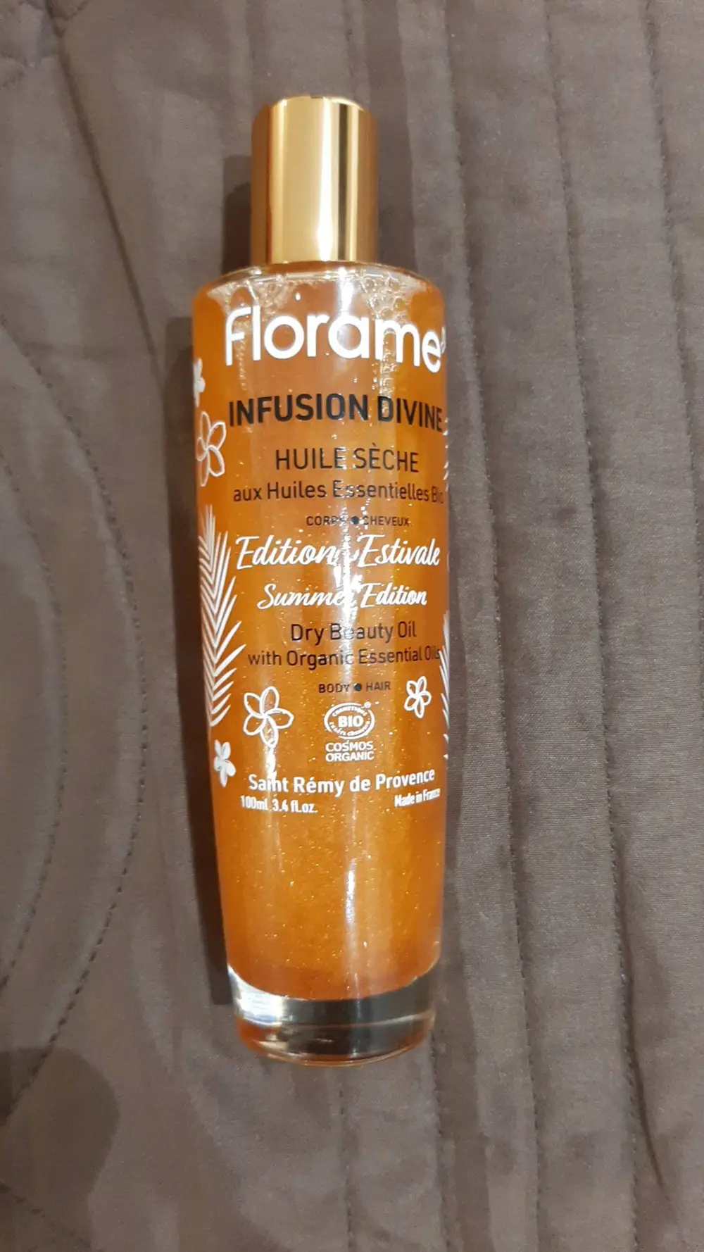 FLORAME - Infusion divine édition estivale - Huile sèche corps cheveux